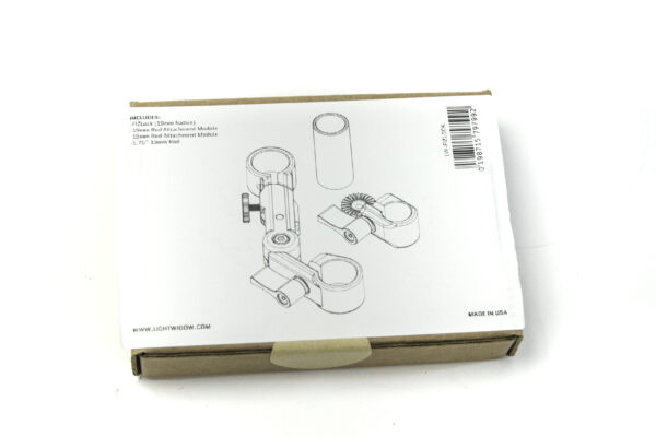 Light Widow FIZLock articulating motor mount arm for lens motors
