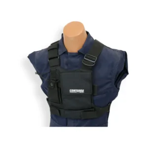 Chest mounted radio carrier for professional workflows