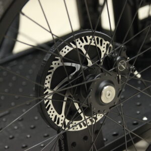 Hydraulic brake mechanism installed on RaptorRickshaw camera support system