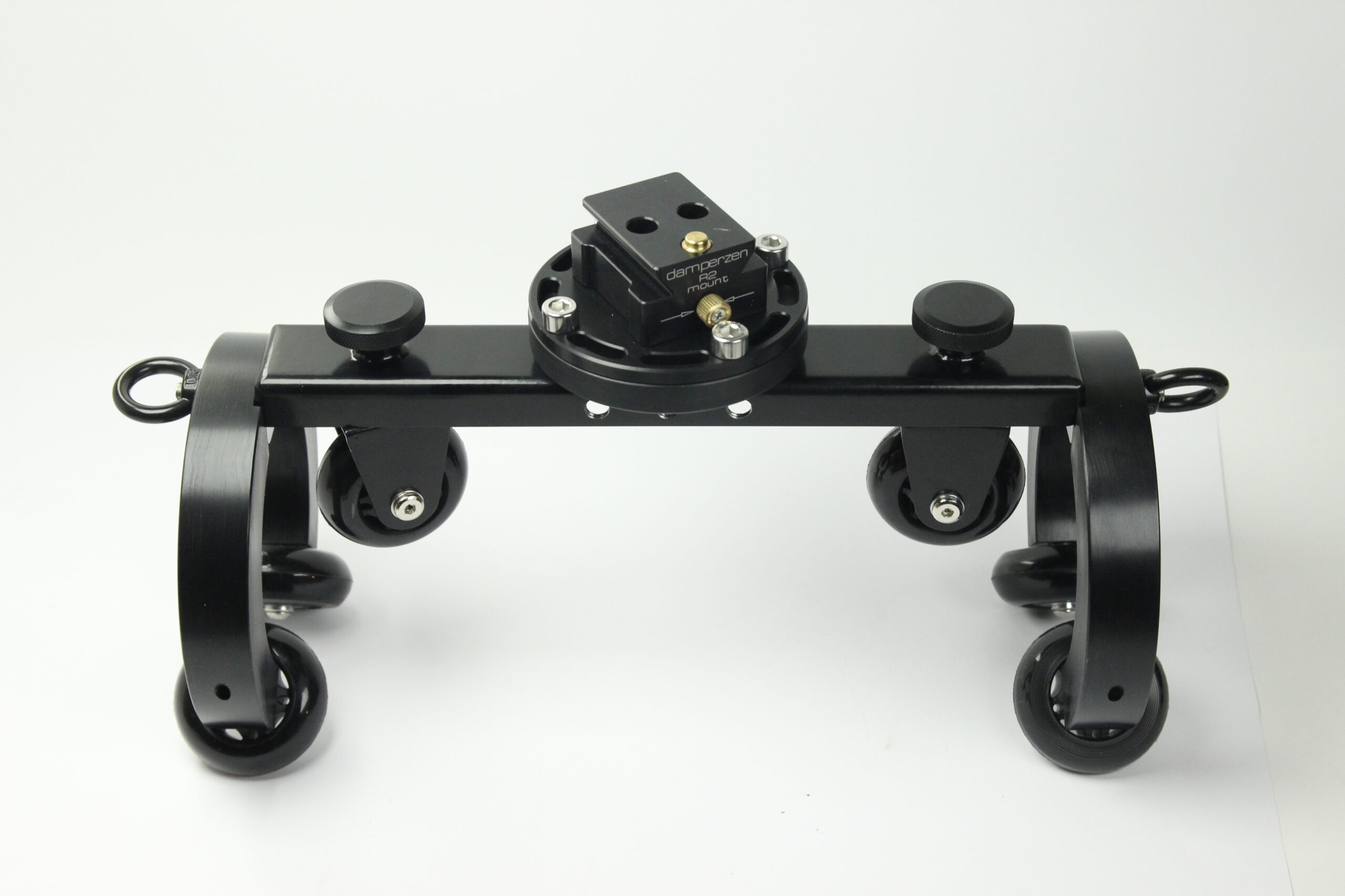 Single pipe trolley with DJI Ronin 2 Quick release adapter