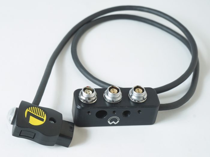 cineW power splitter with SafeTap